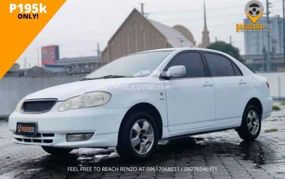 2001 Toyota Altis in Manila, Metro Manila-1