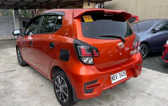 Orange Toyota Wigo 2021 for sale in Quezon City-4