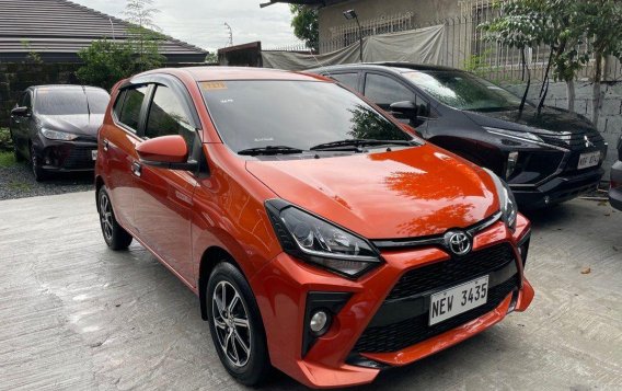 Orange Toyota Wigo 2021 for sale in Quezon City-2