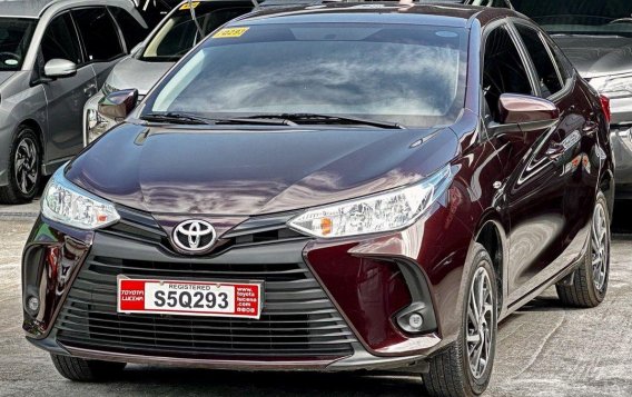 Purple Toyota Vios 2022 for sale in Automatic-1