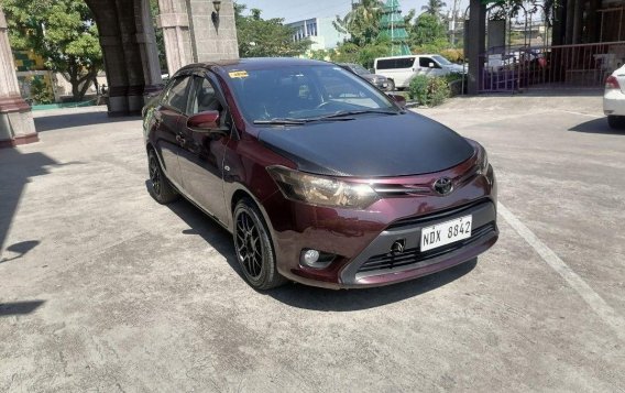 Purple Toyota Vios 2016 for sale in Automatic-1