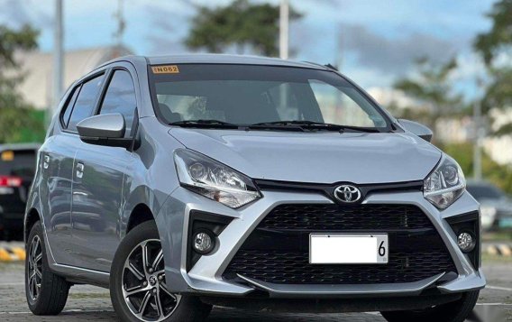 Silver Toyota Wigo 2021 for sale in Automatic