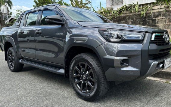 Purple Toyota Hilux 2021 for sale in Automatic