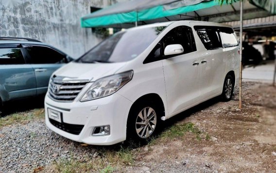 Pearl White Toyota Alphard 2014 for sale in Bacoor-3