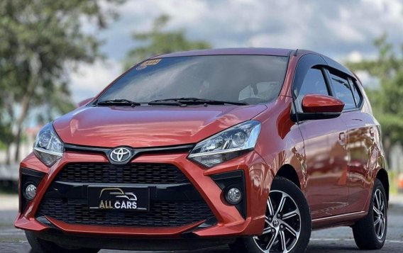 Selling Orange Toyota Wigo 2021 in Makati-2