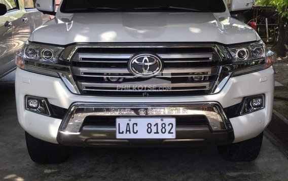 2018 Toyota Land Cruiser Premium 4.5 4x4 White Pearl AT in Manila, Metro Manila-1