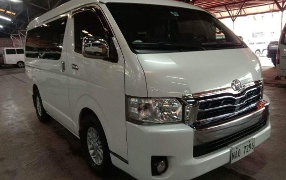 Purple Toyota Hiace Super Grandia 2018 for sale in Pasig-1