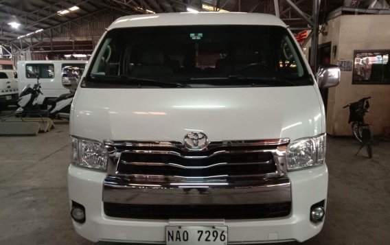 Purple Toyota Hiace Super Grandia 2018 for sale in Pasig