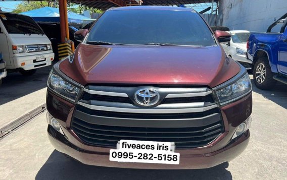 Purple Toyota Innova 2018 for sale in Mandaue-7