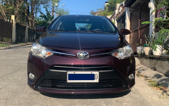 Purple Toyota Vios 2018 for sale in Manual