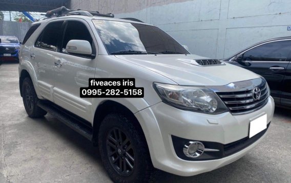 Purple Toyota Fortuner 2015 for sale in Mandaue