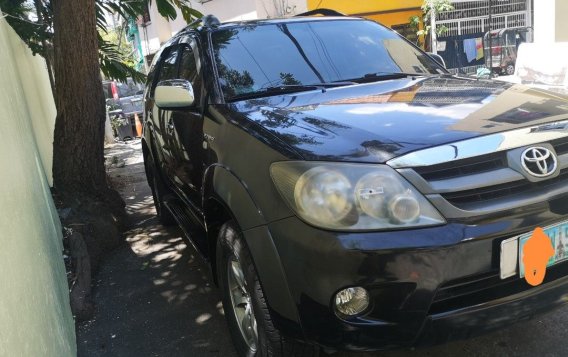 Purple Toyota Fortuner 2008 for sale in Automatic-5