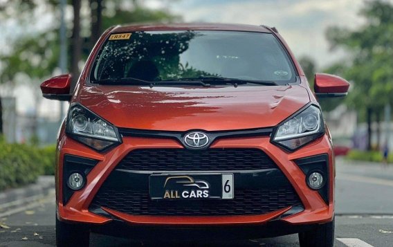 Orange Toyota Wigo 2021 for sale in Makati-2