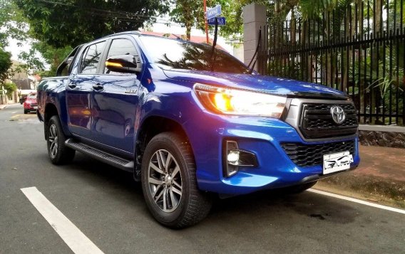 Purple Toyota Hilux 2019 for sale in Manual-1