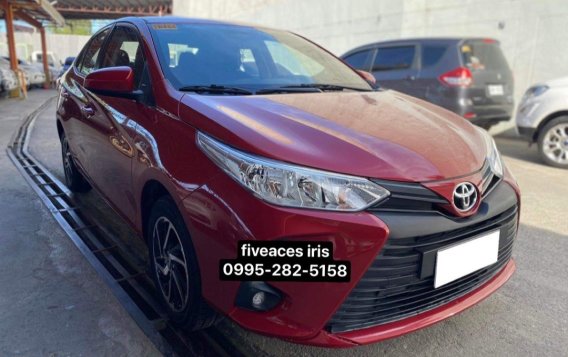 Sell Purple 2021 Toyota Vios in Mandaue-2