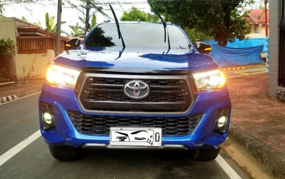 Purple Toyota Hilux 2019 for sale in Manual-4