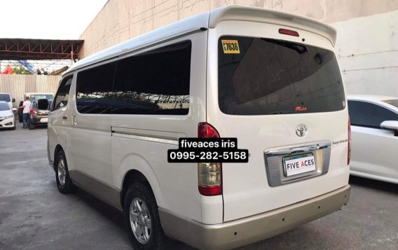 White Toyota Hiace Super Grandia 2012 for sale in Mandaue-1