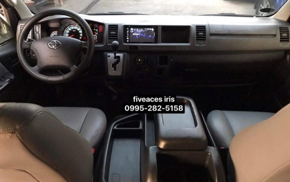 White Toyota Hiace Super Grandia 2012 for sale in Mandaue-2