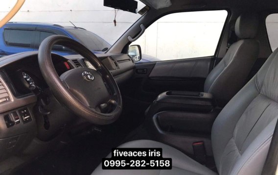 White Toyota Hiace Super Grandia 2012 for sale in Mandaue-6