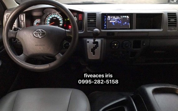 White Toyota Hiace Super Grandia 2012 for sale in Mandaue-4