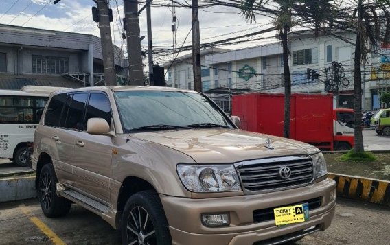 Yellow Toyota Land Cruiser 2005 for sale in Quezon City