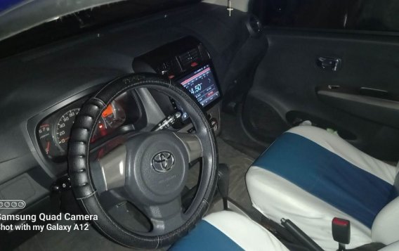 White Toyota Wigo 2015 for sale in Automatic-7