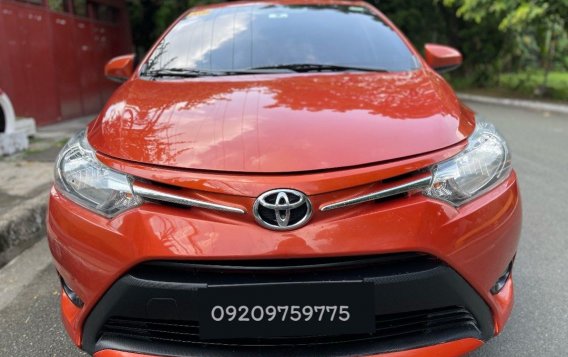 Orange Toyota Vios 2018 for sale in Quezon City-4