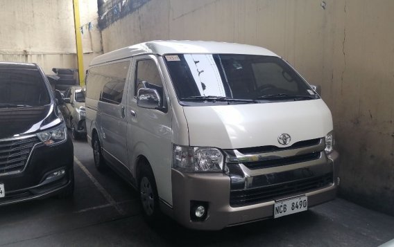 Sell Pearl White 2018 Toyota Hiace in Quezon City-2