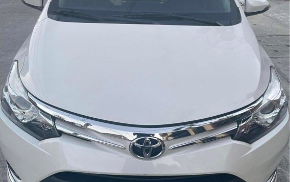 Pearl White Toyota Vios 2017 for sale in Navotas