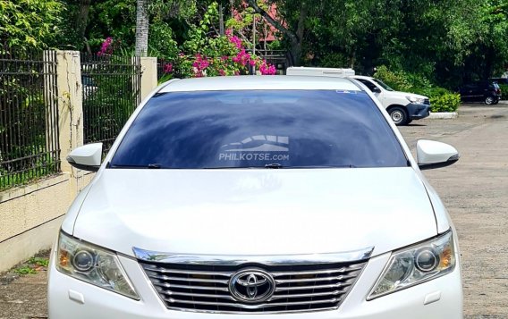 2012 Toyota Camry V HEV 2.5 AT Pearl White in Davao City, Davao del Sur-4
