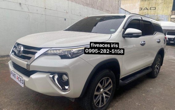 Sell White 2016 Toyota Fortuner in Mandaue-1