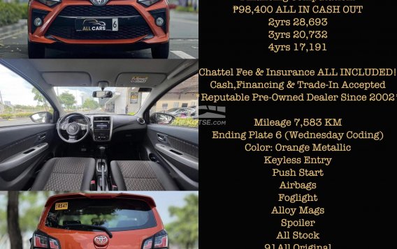 2021 Toyota Wigo  1.0 G AT in Makati, Metro Manila-18
