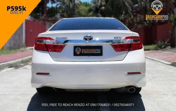 Selling Pearl White Toyota Camry 2013 in Manila-9