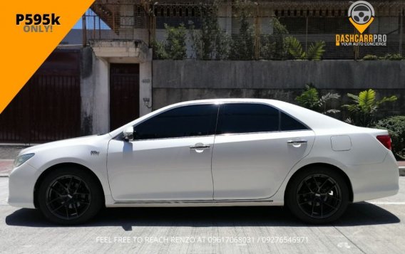 Selling Pearl White Toyota Camry 2013 in Manila-4