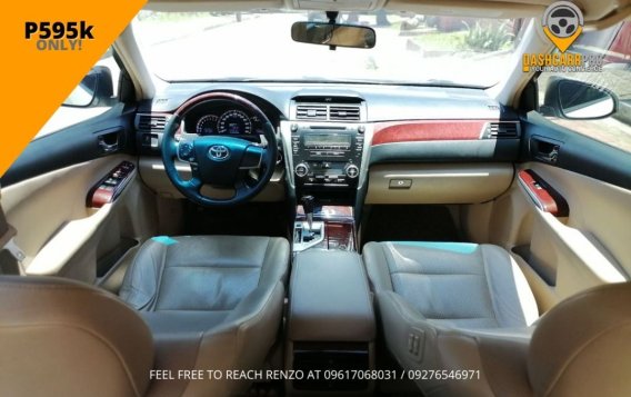Selling Pearl White Toyota Camry 2013 in Manila-6