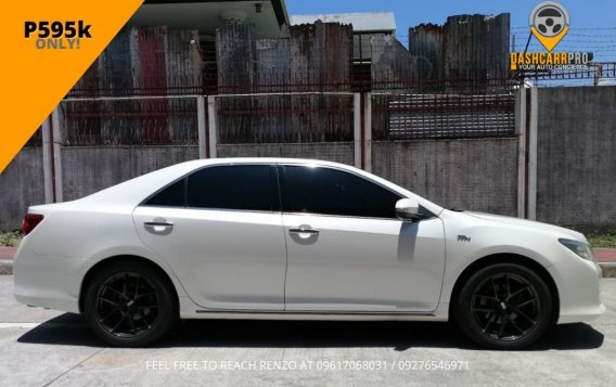 Selling Pearl White Toyota Camry 2013 in Manila-5
