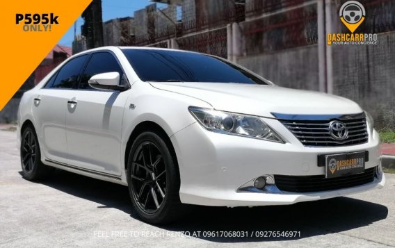 Selling Pearl White Toyota Camry 2013 in Manila-6