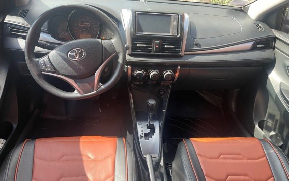 Orange Toyota Vios 2018 for sale in Automatic-1