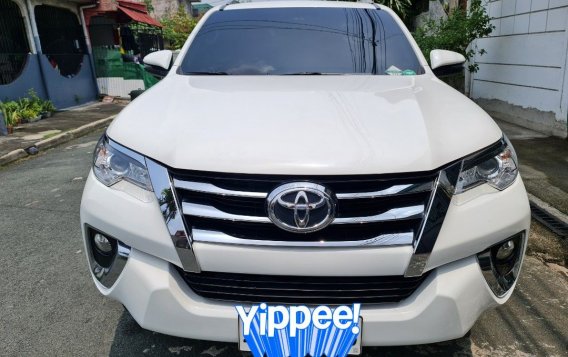 Selling White Toyota Fortuner 2018 in San Pedro