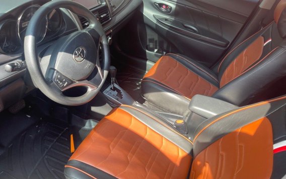 Orange Toyota Vios 2018 for sale in Automatic-5