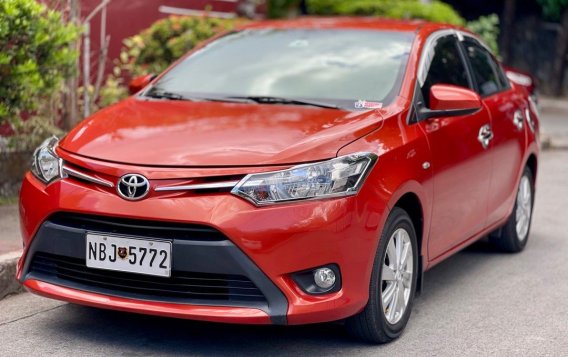 Orange Toyota Vios 2018 for sale in Automatic-2