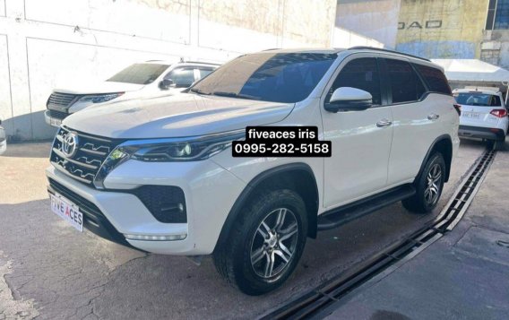 White Toyota Fortuner 2021 for sale in Automatic-7