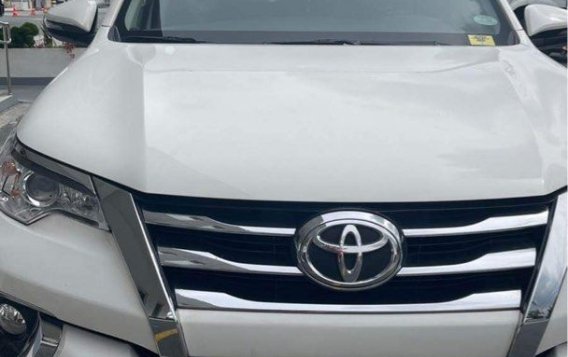 White Toyota Fortuner 2017 for sale in Parañaque