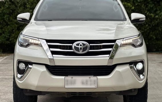 Sell Pearl White 2017 Toyota Fortuner in Manila-1