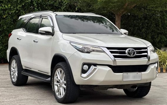 Sell Pearl White 2017 Toyota Fortuner in Manila