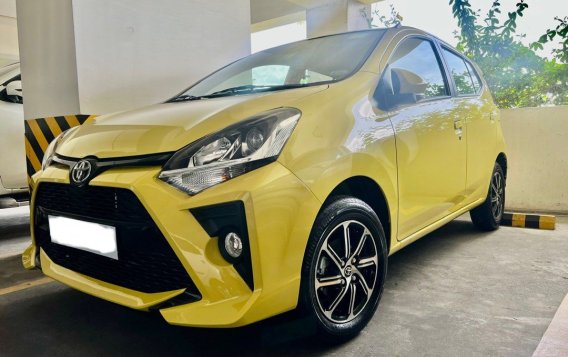 Yellow Toyota Wigo 2023 for sale in Quezon City