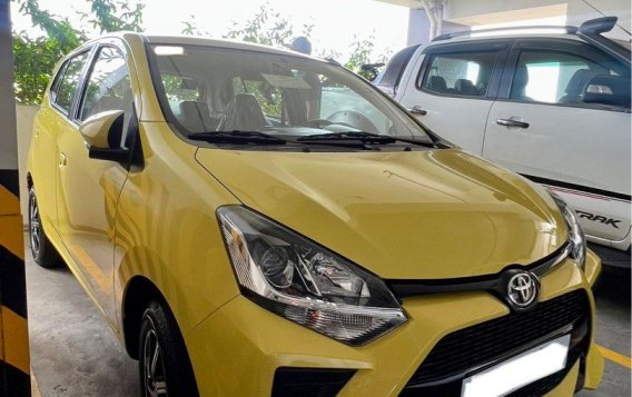 Yellow Toyota Wigo 2023 for sale in Quezon City-1