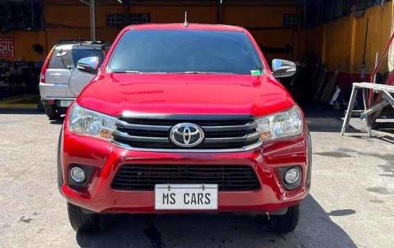 Selling White Toyota Hilux 2016 in Manila