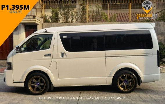 Sell Pearl White 2016 Toyota Hiace Super Grandia in Manila-5