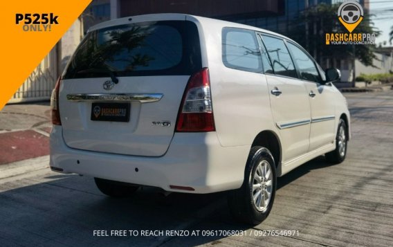 Pearl White Toyota Innova 2012 for sale in Automatic-5
